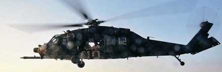 Pictured: A Black Hawk carries US Navy SEALs on a mission. Photo: US DoD.