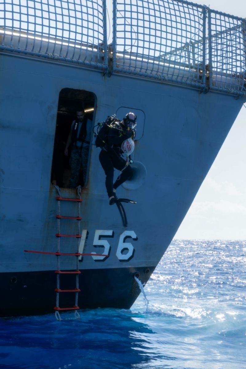 Image for the Tweet beginning: Sub Lieutenant Sean Neiuwenhoven of